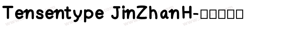 Tensentype JinZhanH字体转换